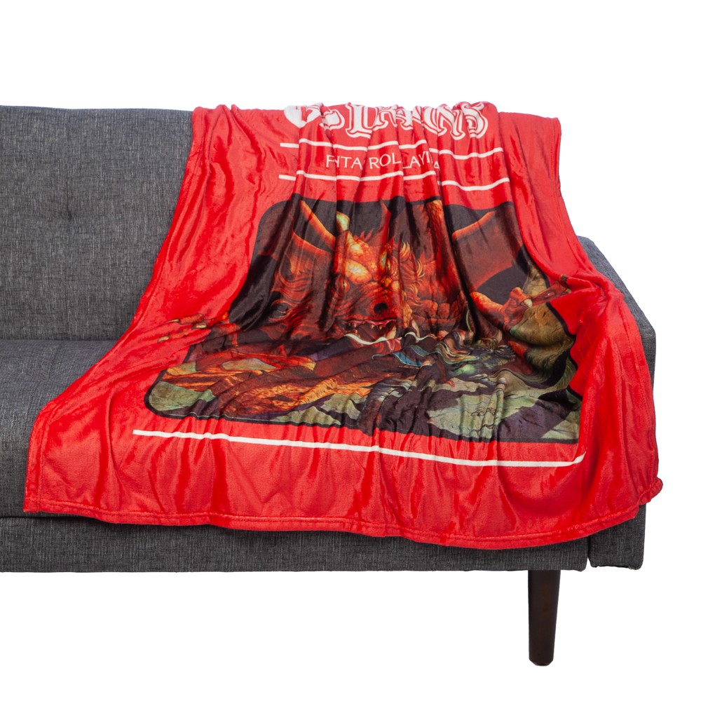 Dungeons and Dragons Fleece Throw Blanket NEW